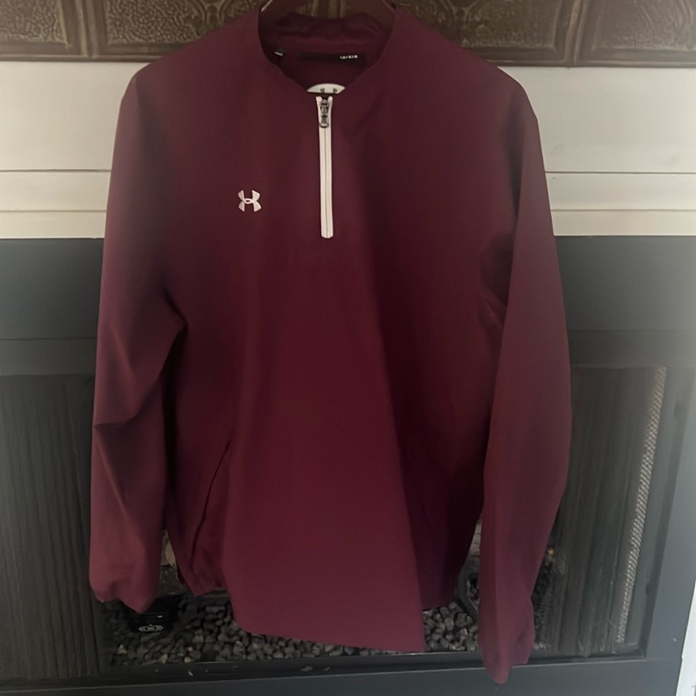 UA Coach’s line shell 1/4 zip pullover